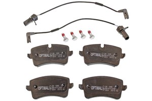 Jarrupalasarja, levyjarru, Takana, AUDI A8, 4H0 698 451 C, 4H0 698 451 D, 89425 20380