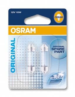 Polttimo, rekisterikilvenvalo OSRAM 6411-02B