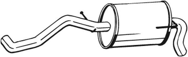 Takaäänenvaimentaja BOSAL 227-473