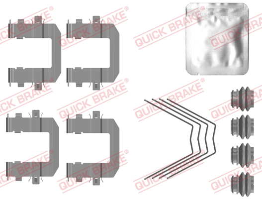 Tarvikesarja, jarrupala QUICK BRAKE 109-0131