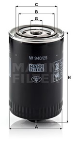Öljynsuodatin, AUDI,ROVER,SEAT,VOLVO,VW, 068 115 561 A, 068 115 561 B, 068 115 561, 1257492, 1257492-7, 5011 838, 681 155 613, 7984460,