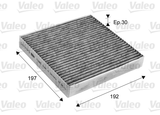 Raitisilmasuodatin VALEO 715681