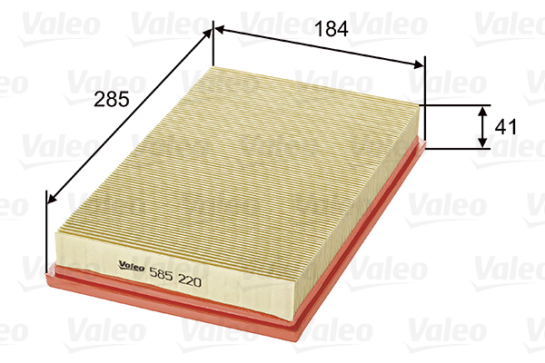 Ilmansuodatin VALEO 585220