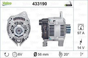 Laturi, CITROËN,FIAT,LANCIA,PEUGEOT, 5701A8, 5701-A8, 57052L, 5705-2L, 5705E7, 5705-E7, 5705G5, 5705-G5, 5705H7, 5705-H7, 5705HN, 5705-H