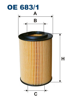 Öljynsuodatin FILTRON OE 683/1