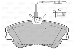 Jarrupalasarja, levyjarru, Etuakseli, RENAULT ESPACE III, 6025315867, 6025370398, 6025407835