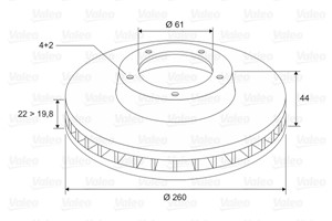 Jarrulevy, Etuakseli, DACIA,LADA,NISSAN,RENAULT, 4020600Q1M, 40206-00Q1M, 402061117R, 40206-1117R, 40206AX600, 40206-AX600, 40206AX602,