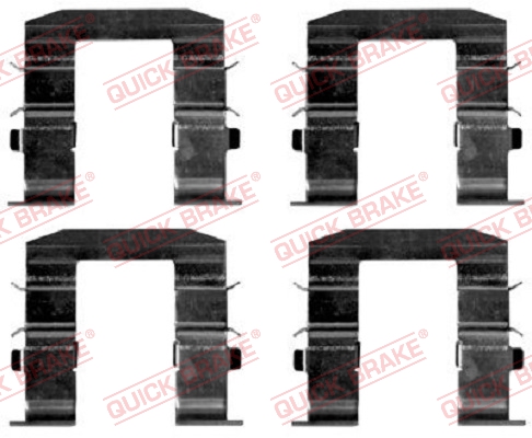 Tarvikesarja, jarrupala QUICK BRAKE 109-1665