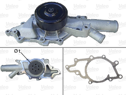 Vesipumppu VALEO 506831