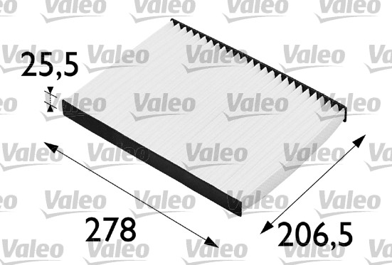 Raitisilmasuodatin VALEO 698679