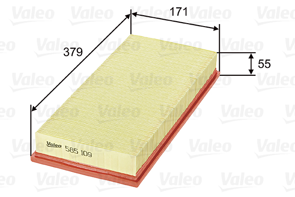 Ilmansuodatin VALEO 585109