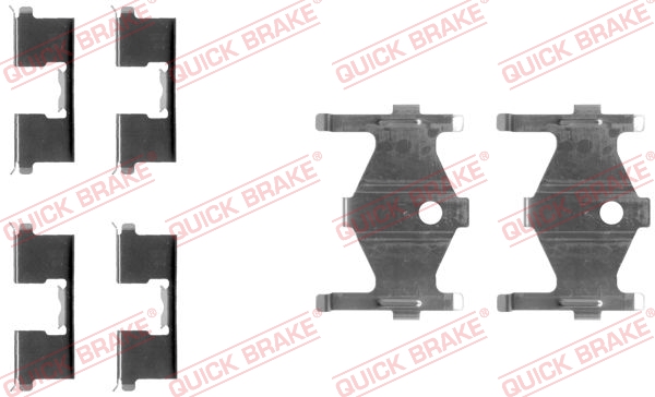 Tarvikesarja, jarrupala QUICK BRAKE 109-1185