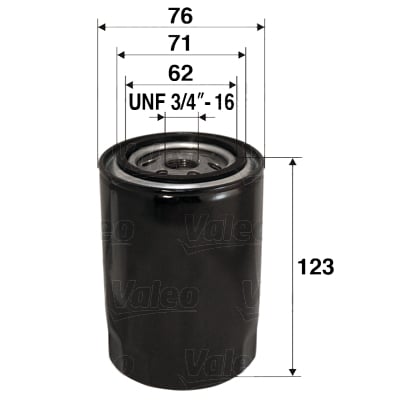 Öljynsuodatin VALEO 586070
