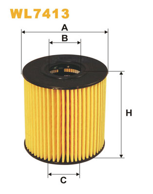Öljynsuodatin WIX FILTERS WL7413