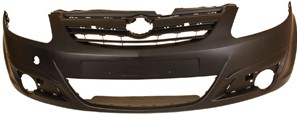 Puskuri, eteen, Edessä, OPEL CORSA D, CORSA D Skåp/halvkombi, 64 00 629, 93189721