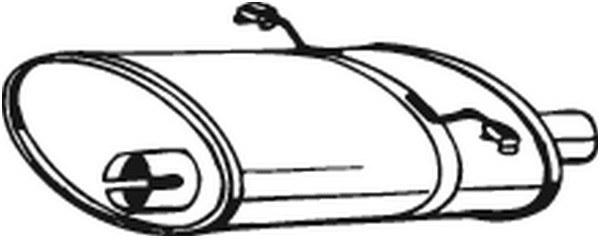 Takaäänenvaimentaja BOSAL 235-007