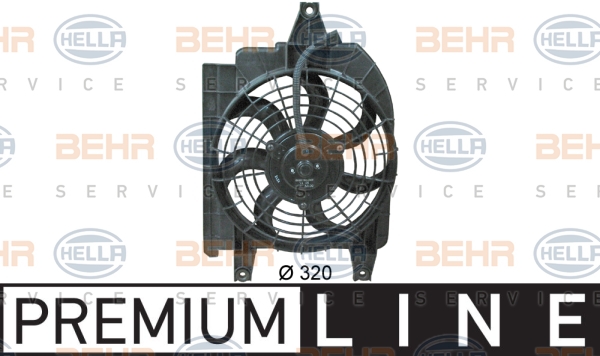 Imastoinnin puhallin HELLA 8EW 351 034-691