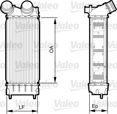 Välijäähdytin VALEO 818226