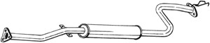 Keskiäänenvaimentaja, HONDA CRX III, 18220SR2307, 18220SR2A71, 18220SR2A72