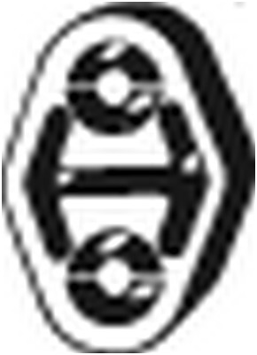 Kumisuikale, pakoputkisto BOSAL 255-085