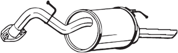 Takaäänenvaimentaja BOSAL 228-299