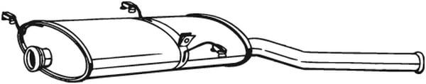 Takaäänenvaimentaja BOSAL 135-237