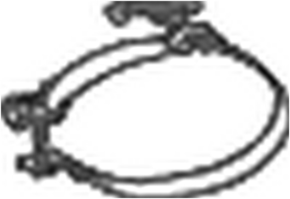 Pidike, pakoputkisto BOSAL 251-916
