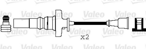 Sytytysjohtosarja VALEO 346080
