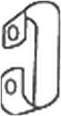 Pidike, pakoputkisto BOSAL 251-235