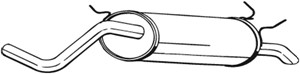 Takaäänenvaimentaja, RENAULT MEGANE I, MEGANE Classic I, MEGANE Grandtour I, MEGANE Scenic, 7700844697, 7700844702