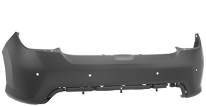 Puskuri, eteen, Takana, PEUGEOT 308 I, 7410 EQ