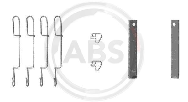 Tarvikesarja, jarrupala A.B.S. 1280Q