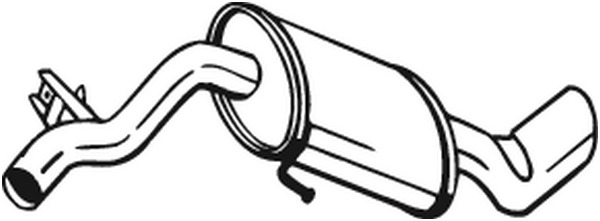 Takaäänenvaimentaja BOSAL 247-037