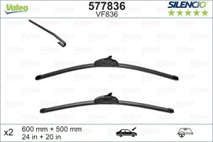 Pyyhkijänsulka, Edessä, BMW X5 [F15, F85], X6 [F16, F86], LAND ROVER RANGE ROVER IV, RANGE ROVER SPORT II, 61 61 0 039 697, 61610039697