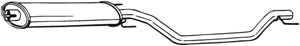 Keskiäänenvaimentaja, OPEL SIGNUM Halvkombi, VECTRA C Kombi, VAUXHALL SIGNUM, VECTRA Mk II, 24422119, 5852272