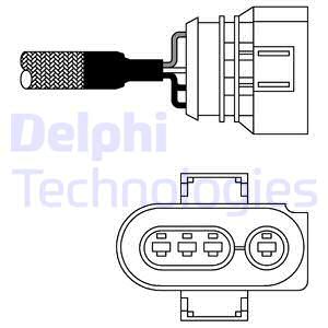Lambdatunnistin DELPHI ES10987-12B1