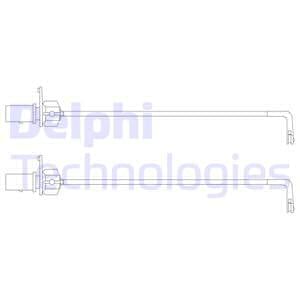 Jarrupalan kulumisen ilmaisin DELPHI LZ0250