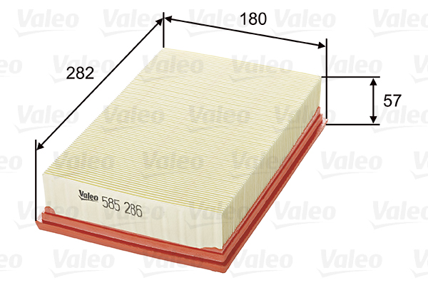 Ilmansuodatin VALEO 585286
