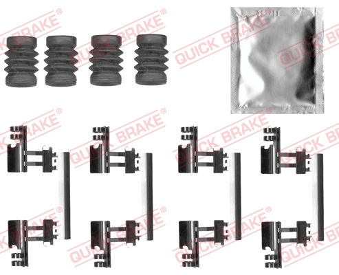 Tarvikesarja, jarrupala QUICK BRAKE 109-0027