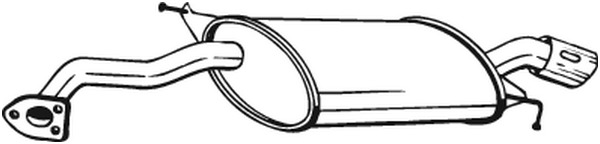 Takaäänenvaimentaja BOSAL 177-003