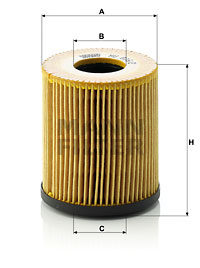 Öljynsuodatin MANN-FILTER HU 816/2 x