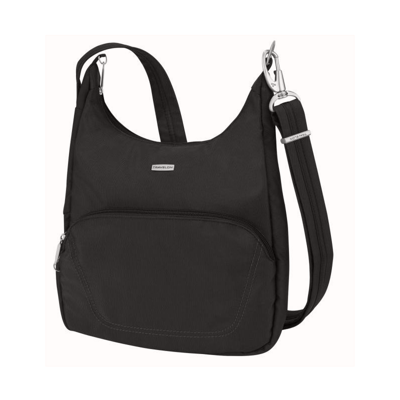 Travelon Anti-Theft Classic Essential Messenger Bag turvaolkalaukku musta