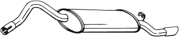 Takaäänenvaimentaja BOSAL 220-653