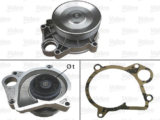Vesipumppu VALEO 506646