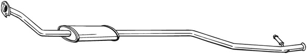 Keskipönttö BOSAL 293-001