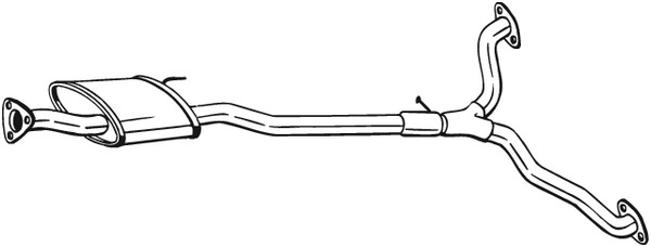 Keskipönttö BOSAL 285-387