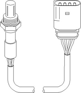 Lambda-sondi, , AUDI A4, A4 Avant, SKODA SUPERB I, VW PASSAT, PASSAT Variant, 06B 906 265A