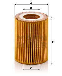 Öljynsuodatin, BMW 1 [F20, F21], 3 [F30, F80], 3 Touring [F31], 11 42 7 605 342, 11 42 7 611 969, 11 42 7 635 557