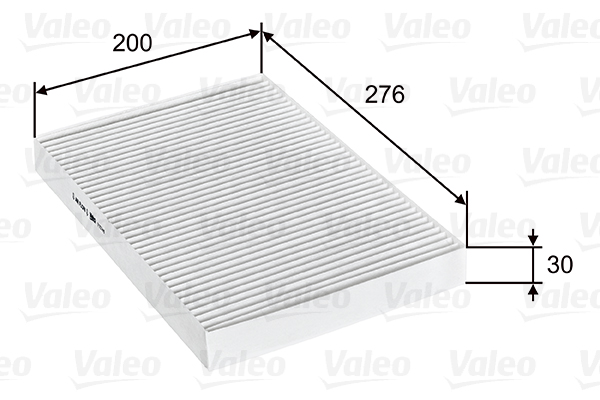 Raitisilmasuodatin VALEO 715749