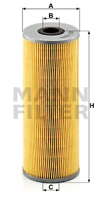 Öljynsuodatin MANN-FILTER H 973 x